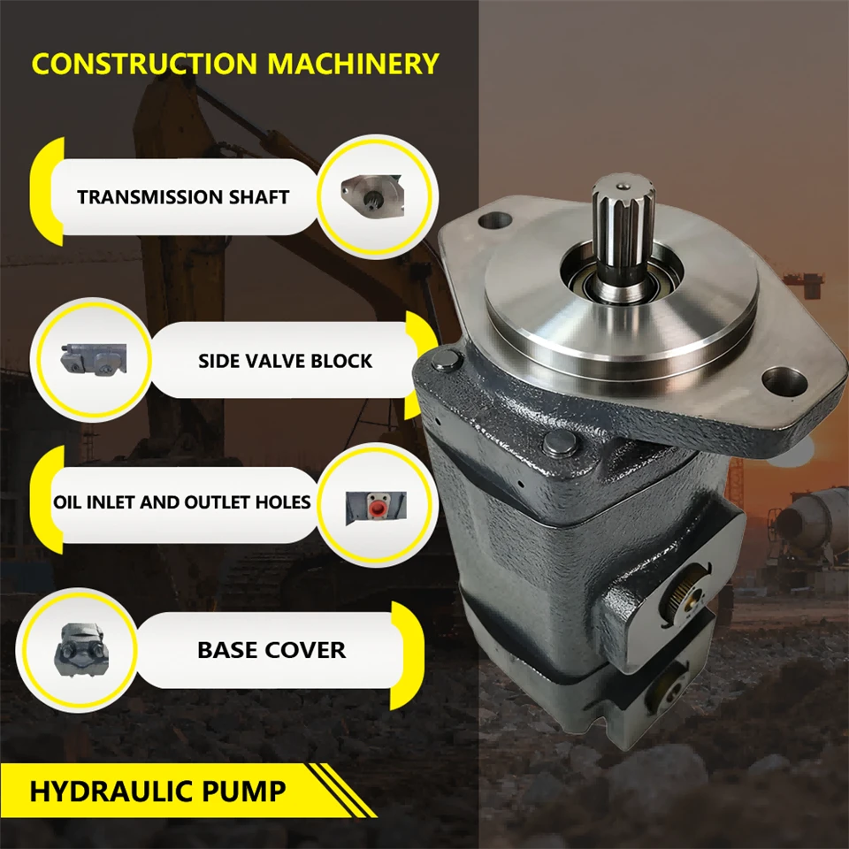 New Hydraulic Gear Pump 14602247 For Volvo EC380 EC480 Excavator suppliers